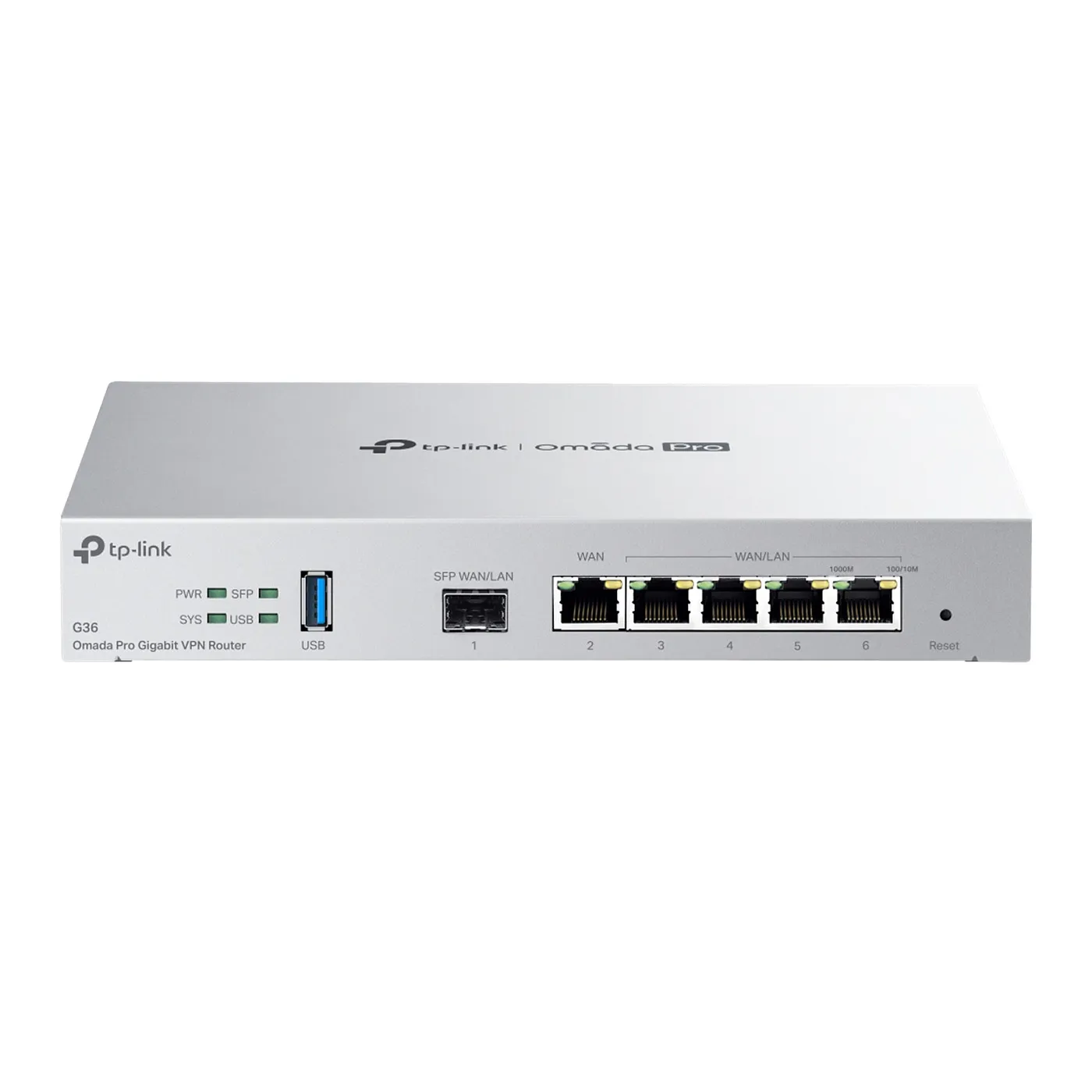[021686] [G36] TP-Link - Router VPN 1 Puerto Gigabit SFP y 5 Puertos Gigabit RJ45 [Omada Pro]
