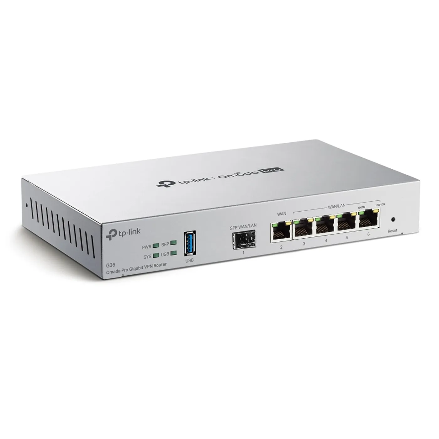 [021686] [G36] TP-Link - Router VPN 1 Puerto Gigabit SFP y 5 Puertos Gigabit RJ45 [Omada Pro]