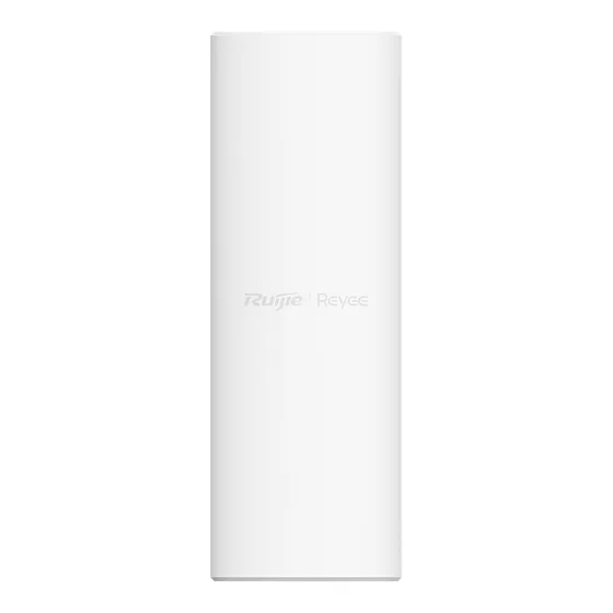[021652] [RG-RAP62-OD] Ruijie/Reyee - SMB Punto de Acceso Mesh Wi-Fi 6 para Exterior IP65 Largo Alcance Doble Banda hasta 512 Usuarios Ancho de Banda de hasta 3 Gbps Outdoor