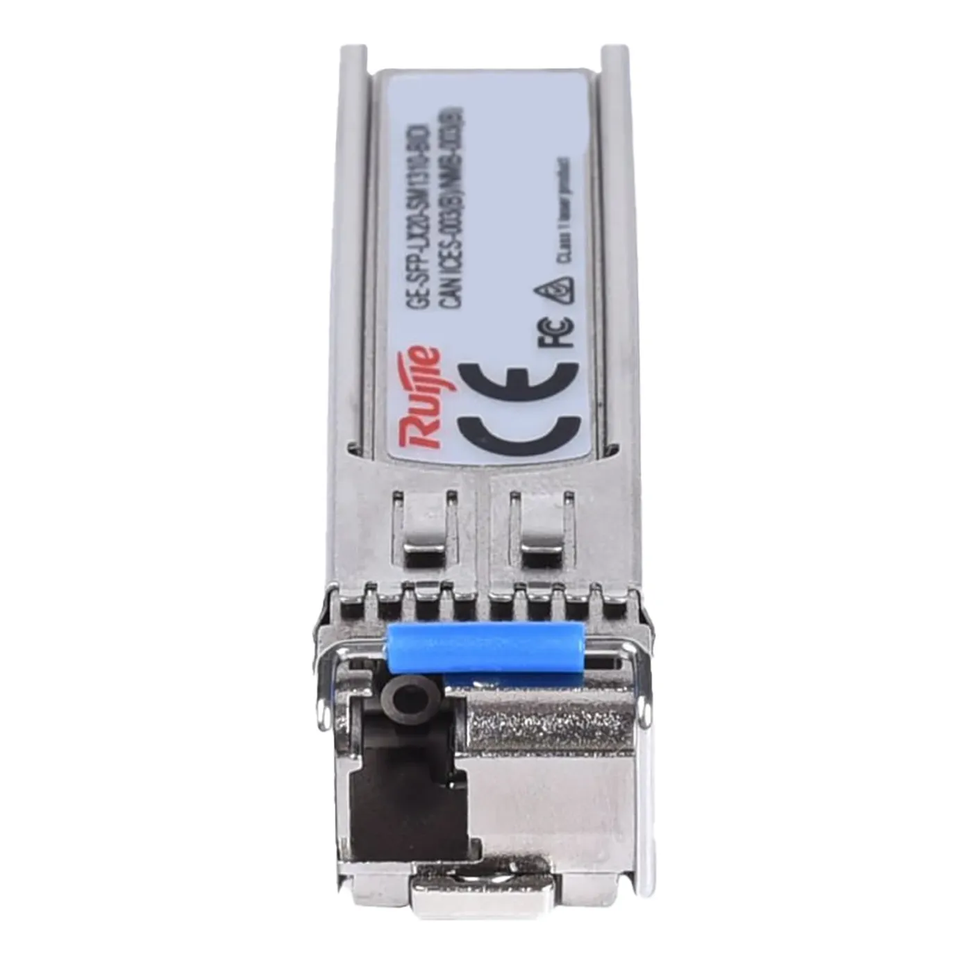 [021661] [GE-SFP-LX20-SM1310-BIDI] Ruijie/Reyee - SME Módulo Transceptor GE-SFP-LX20-SM1310-BIDI 1000BASE-LX SFP 1310nm-TX/1550nm-RX 20-km DDM Simplex LC SMF