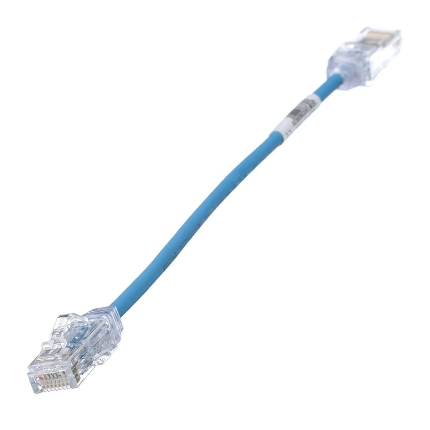 [021851] [UTP28SP8INBU] Panduit - Patch Cord UTP CAT6 (Categoria 6) (Azul) 28 AWG Pan-Net [0,65ft/0,2M] [Unidad]