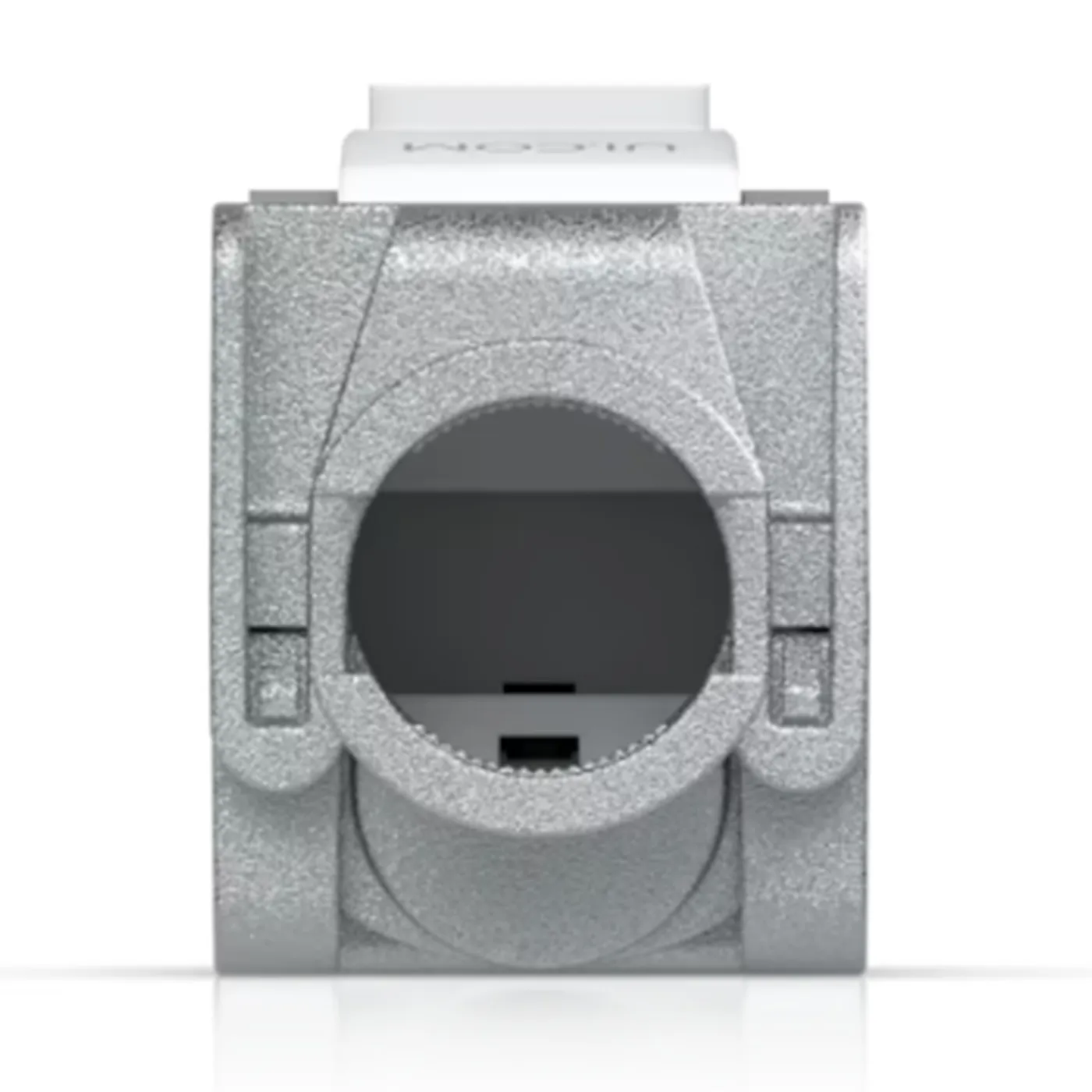 [021863] [UACC-Keystone-Jack-C6A] Ubiquiti - Conector Keystone Jack Coupler Cat6a (Categoria 6a) de Aleación de Zinc [Plateado] [12 Unidades]