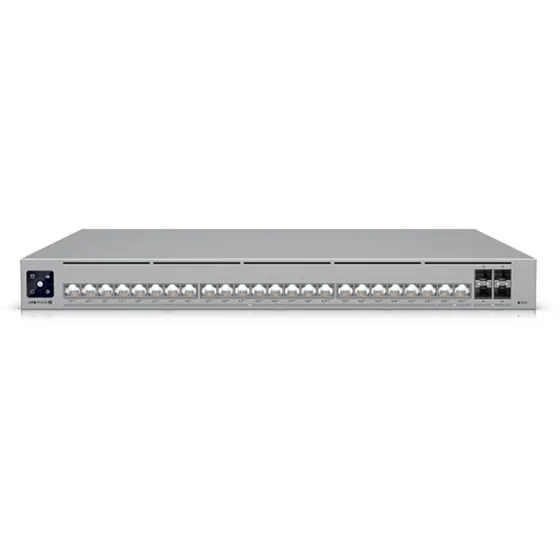 [021874] [USW-Pro-HD-24-PoE] Ubiquiti - Switch Pro HD UniFi Capa 3 24 Puertos Etherlighting POE++ 22 Puertos 2.5 GbE 2 Puertos 10GbE todos POE++ 4 Puertos 10G SFP+ 600W