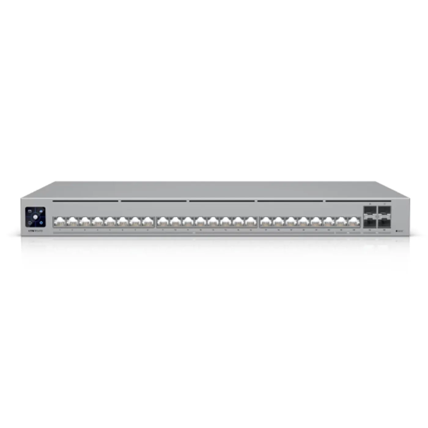 [021762] [USW-PRO-HD-24] Ubiquiti -  Switch Pro de 24 Puertos de Alta Densidad Conmutador de capa 3 Incluye 2 puertos 10 GbE 22 puertos 2,5 GbE y 4 puertos SFP+ 10G