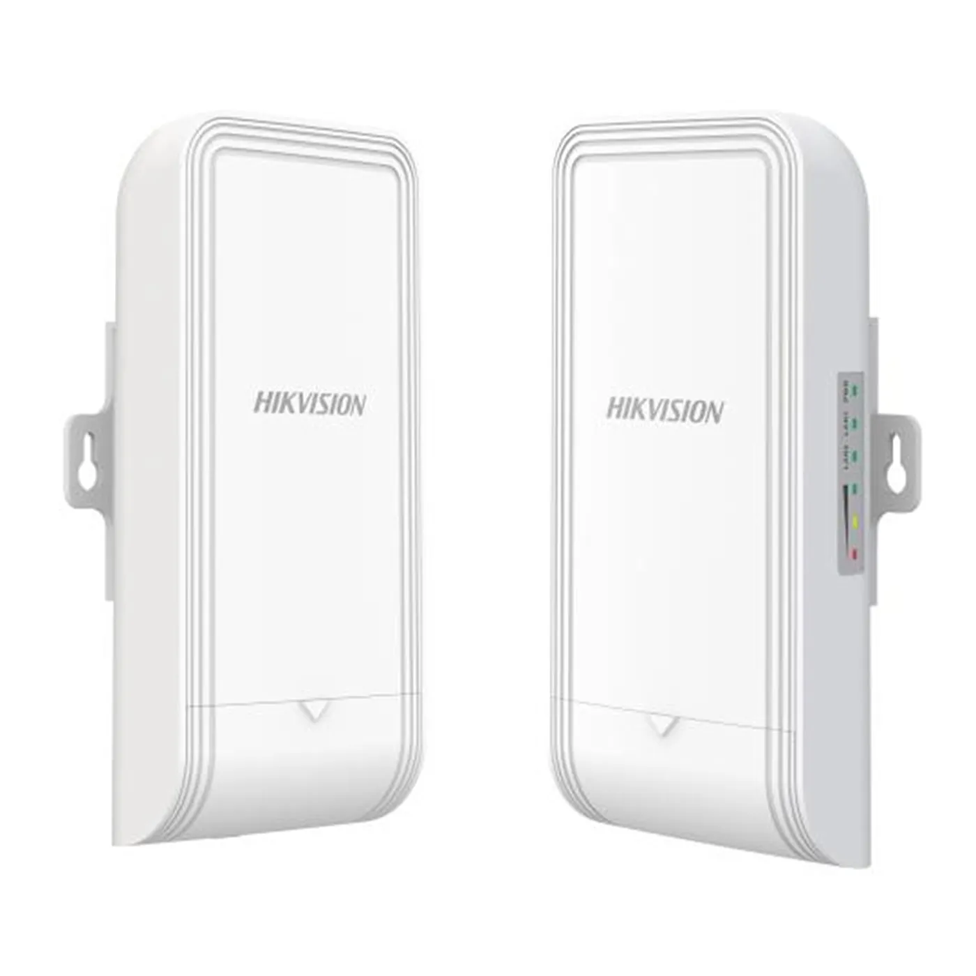 [021788] [DS-3WF3000-EI-5AC/P(O-STD)] Hikvision - Kit Punto de Acceso (AC) PTP y PTMP en 5 GHz PoE Hasta 867 Mbps Salida PoE (Alimenta una Cámara) Antena Sectorial de H: 50 MIMO 2X2 8 dBi de Ganancia Uso en Exterior