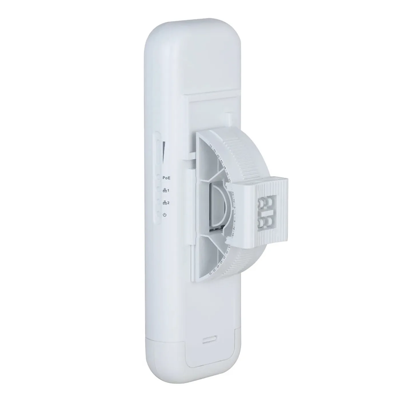 [021967] [DH-WBC5-90AC-01P] Dahua - Antena Bridge PtP 5.8G Alcance peer-to-peer de hasta 1 kms con 802.11ac hasta 867 Mbps Entrada y salida PoE Tecnología TDMA IP65 para Exteriores