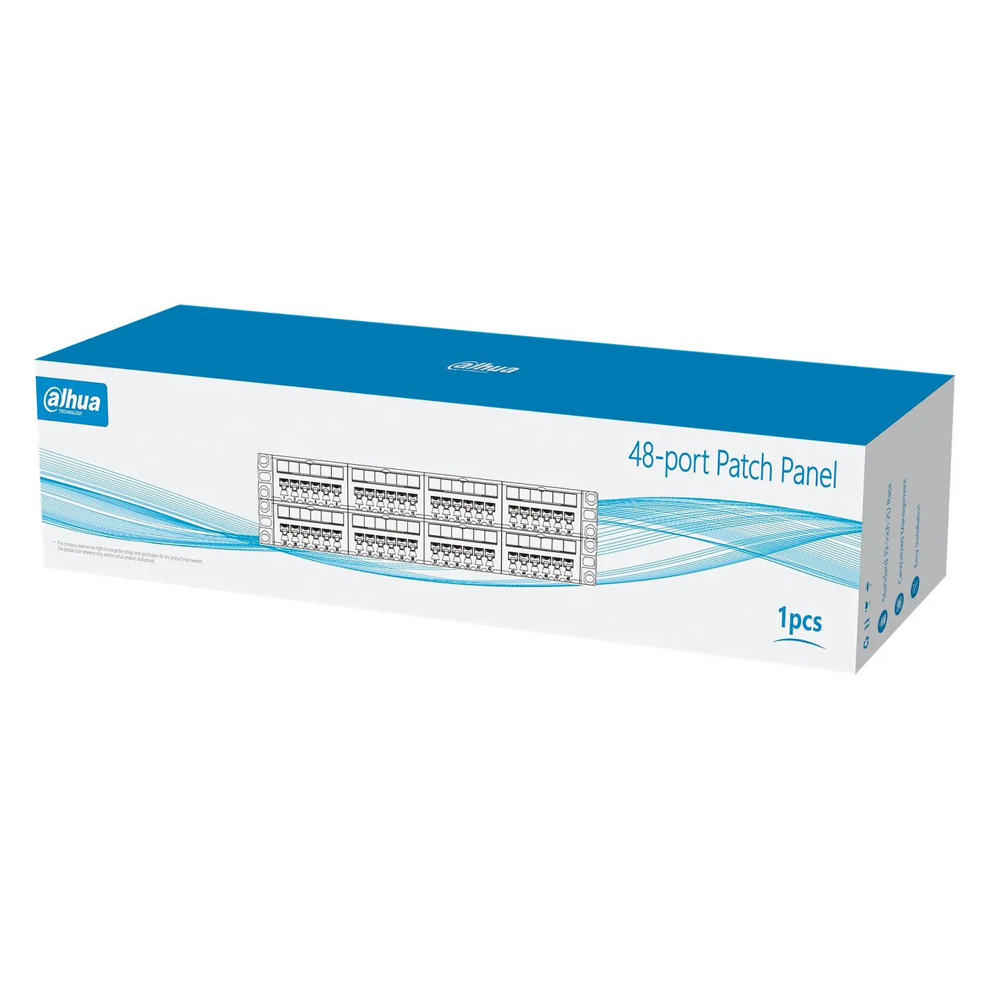 [021999] [DH-PFM3973M-48] Dahua - Patch Panel para Montaje en Rack Modular 48 Puertos 2U 19" (Vacio)