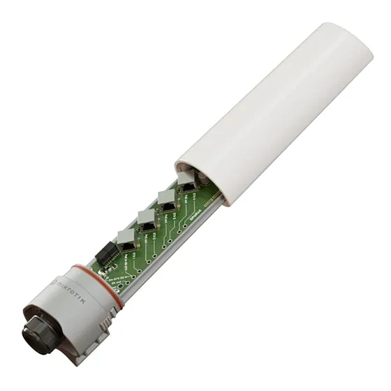 [022008] [GPER14i] - Mikrotik (GPeRx4) Extensor PoE Administrable SwOS para Exterior 3 Puertos de Salida af/at / PoE IN 90 Watts Puertos Aislados