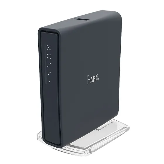 [022011] [RB952Ui-5ac2nD-TC] Mikrotik - (hAP ac lite Tower) RouterBoard 5 Puertos Fast Ethernet WiFi Doble Banda 802.11ac Base Tipo Torre