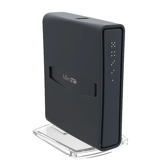 [022011] [RB952Ui-5ac2nD-TC] Mikrotik - (hAP ac lite Tower) RouterBoard 5 Puertos Fast Ethernet WiFi Doble Banda 802.11ac Base Tipo Torre