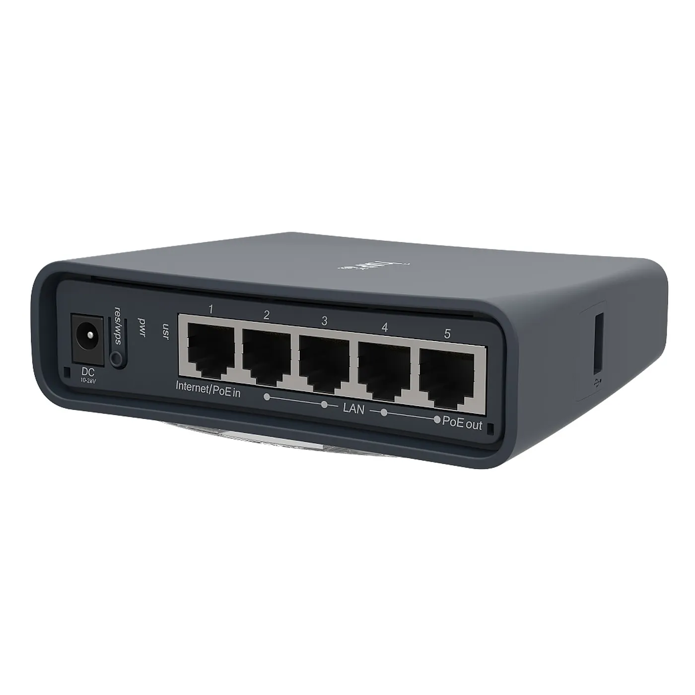 [022011] [RB952Ui-5ac2nD-TC] Mikrotik - (hAP ac lite Tower) RouterBoard 5 Puertos Fast Ethernet WiFi Doble Banda 802.11ac Base Tipo Torre