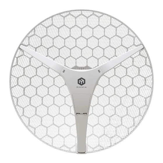 [022012] [LHG-5axD] Mikrotik - (LHG 5) Cliente y PtP en 5 GHz 802.11a/n/ac/ax Antena Integrada de 24.5dBi