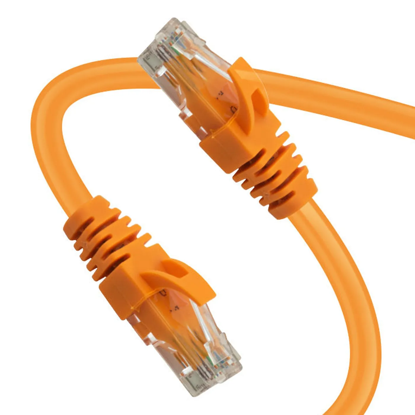 [021912] [LP-PCC61M%-N] Wiretech - Patch Cord UTP -100% Cobre- Naranja CAT6 (Categoria 6) 1 Metro [Unidad]