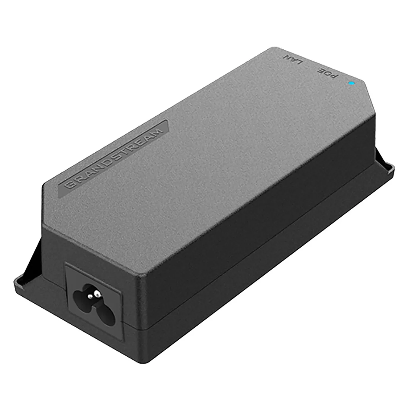 [022125] [GS-POE30W-MG] Grandstream - Inyector PoE potencia de salida 30.2W estándar IEEE 802.3af/at entrada 100~240VAC 50/60Hz salida 54VDC 1 puerto RJ45 LAN IN de 2.5Gbps y 1 puerto RJ45 LAN OUT con PoE de 2.5Gbps