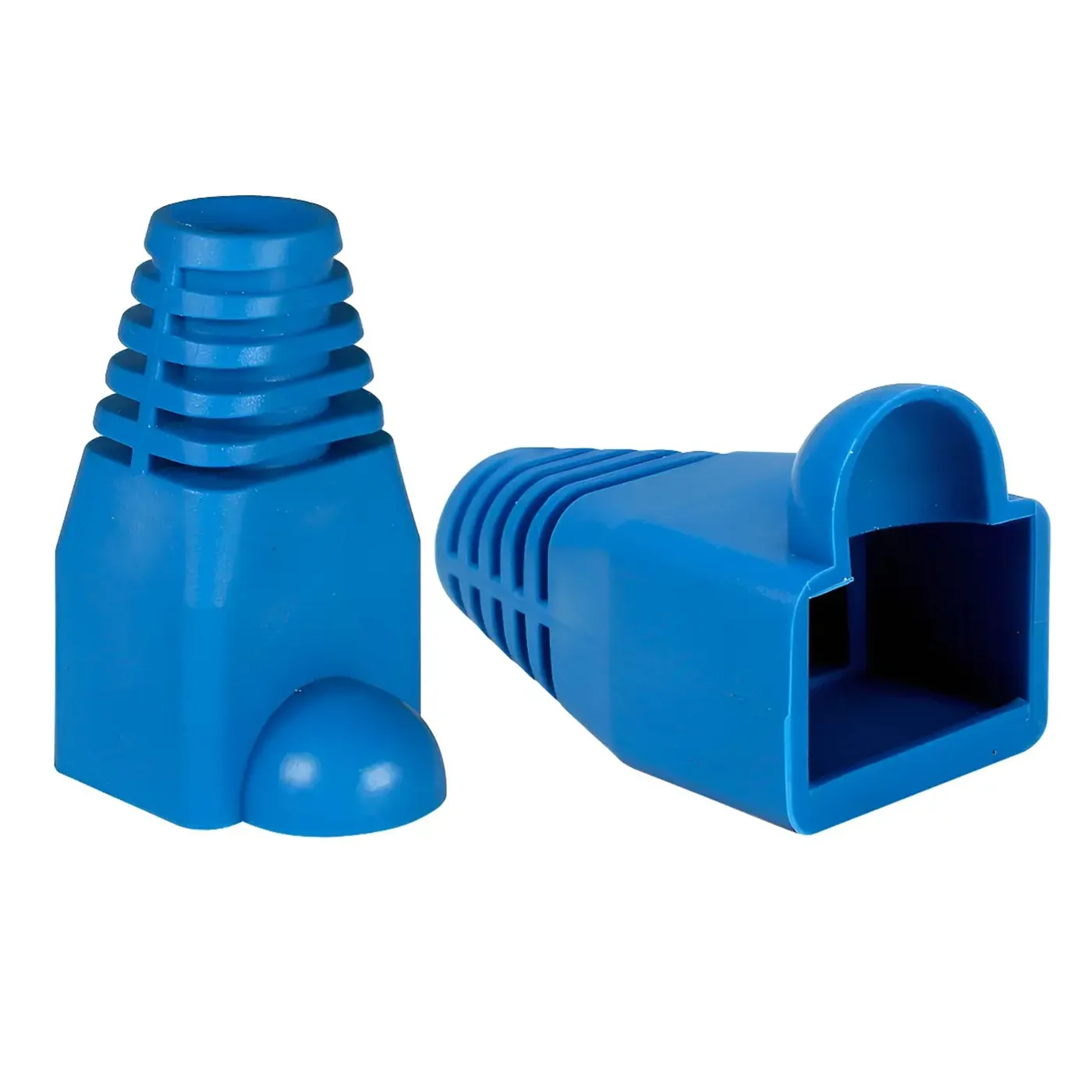 [022035] [DH-PFM976C-6-blue] Dahua - Bolsa de 100 Capuchones para Conectores RJ-45 de Red Categoría CAT6 Color Azul Protección para Conectores RJ45 contra Polvo Humedad y Tensión Mecánica Material de PVC Flexible Diseño Ergonómico para Fácil Instalación..