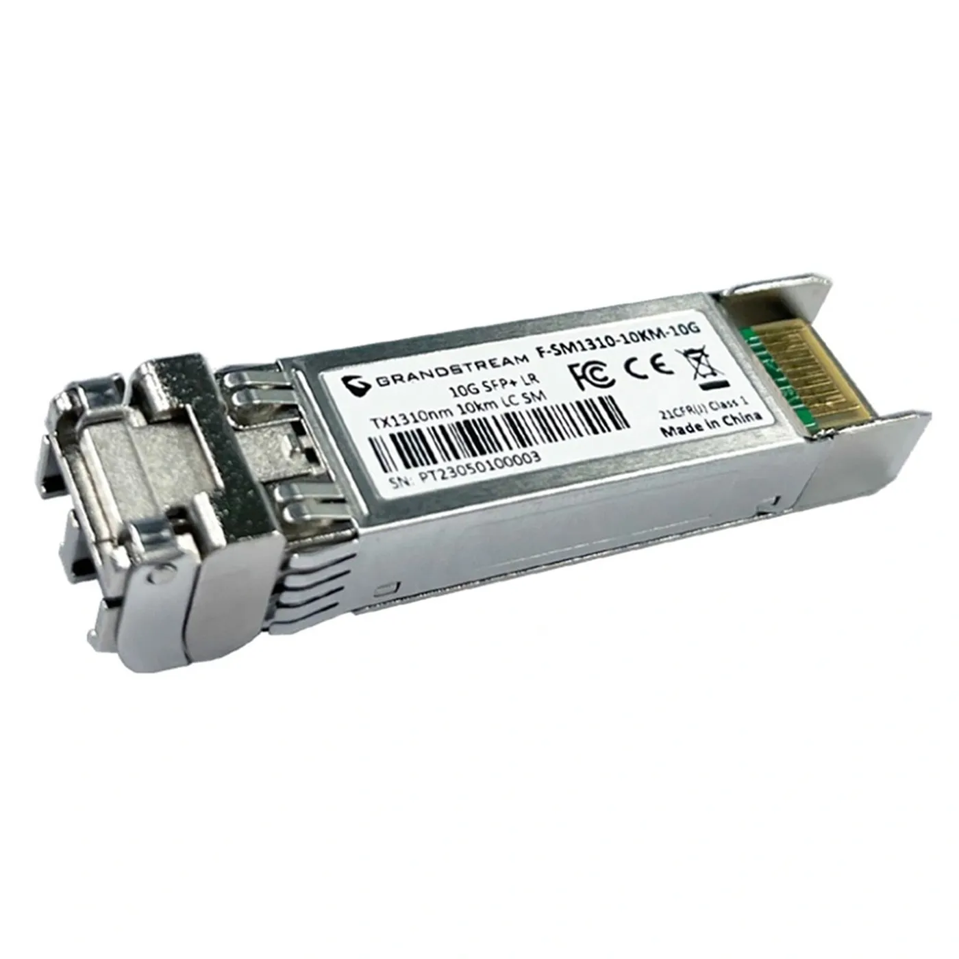 [022153] [F-SM1310-10KM-10G] Grandstream - Módulo SFP+ Monomodo SFP+ de 10Gbps longitud de onda 1310nm fibra monomodo distancia máxima 10km