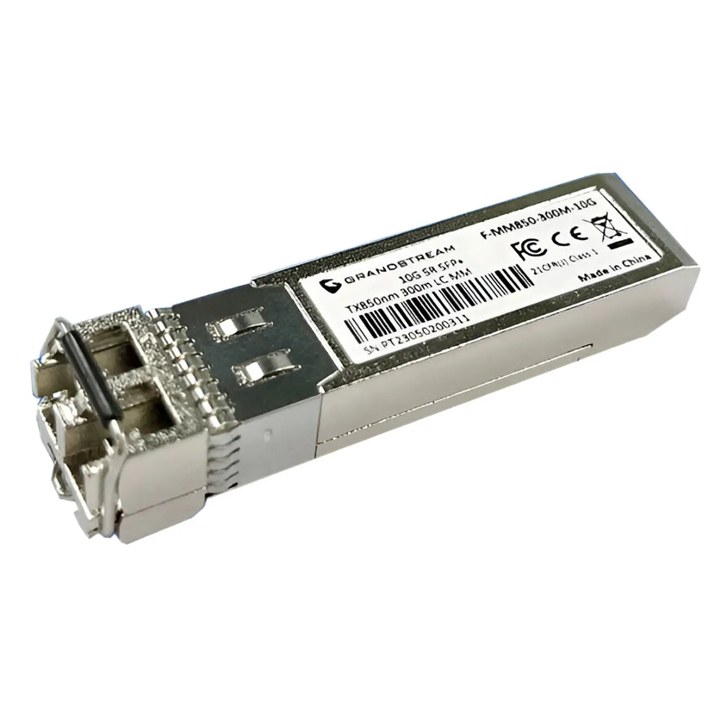 [022156] [F-MM850-300M-10G] Grandstream - Módulo SFP+ Multimodo SFP+ de 10Gbps longitud de onda 850nm fibra multimodo distancia máxima 0.3km
