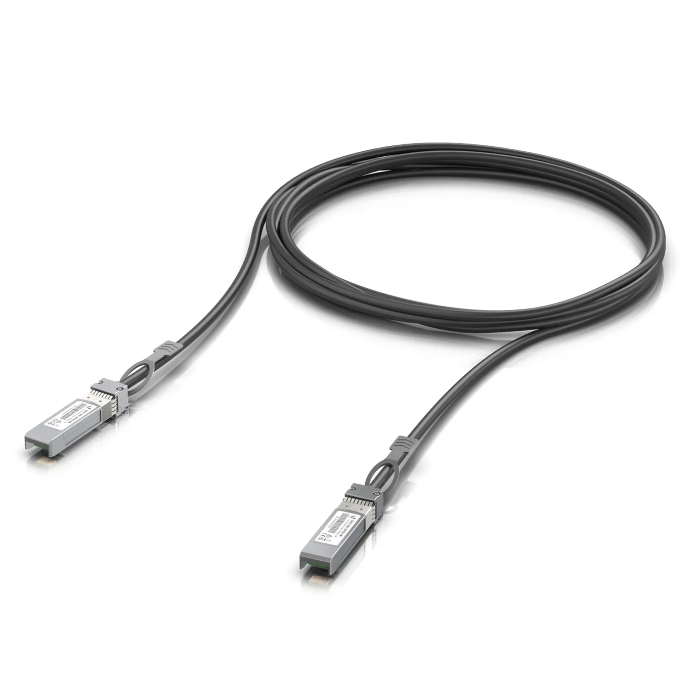[022220] [UACC-DAC-SFP10-1M] Ubiquiti - Cable DAC de Cobre SFP+ a SFP+ de 1 m, Enlace Directo de Hasta 10 Gbps, Compatible con Interfaces SFP+/SFP y Velocidades de 10G/1G