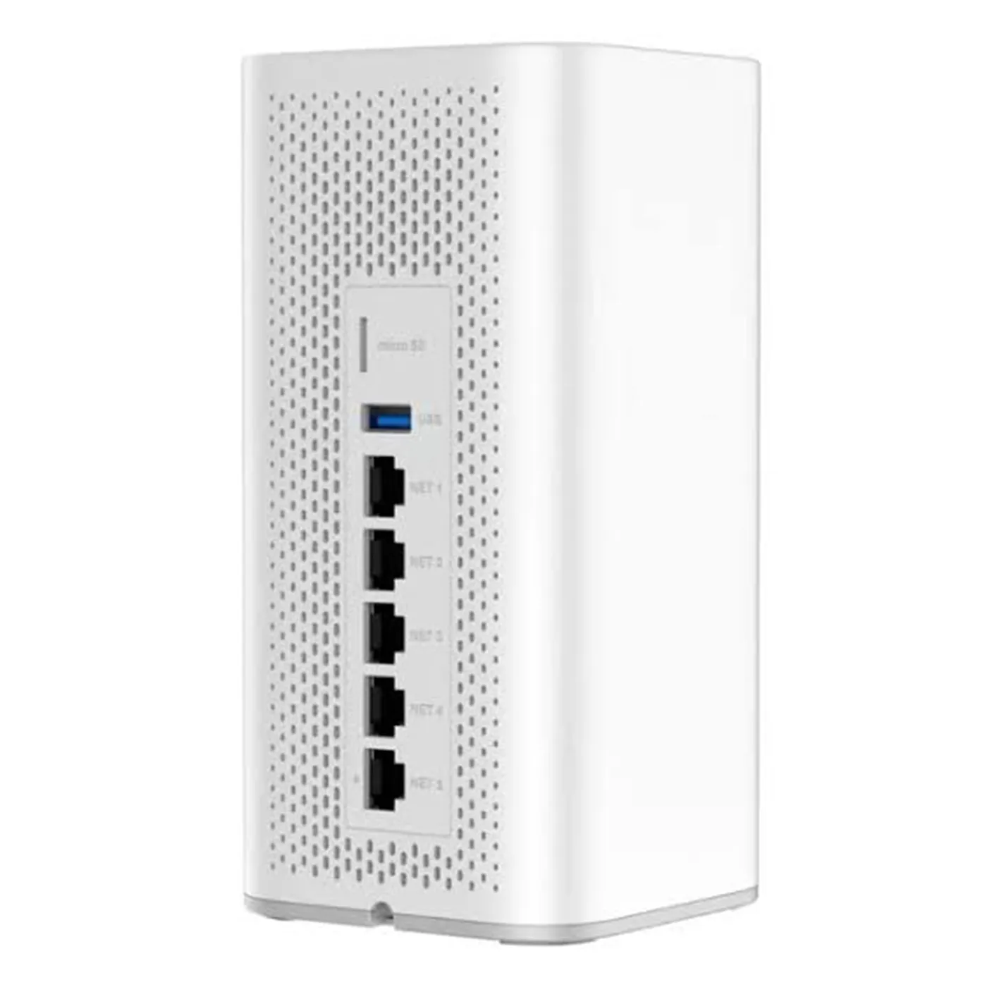 [022150] [GCC6010W] Grandstream - Router Empresarial Todo en Uno router VPN firewall next-gen IP PBX y AP Wi-Fi 6 doble banda 2x2 MIMO 5 puertos Gigabit configurables WAN/LAN hasta 3 WAN PBX 24 usuarios 8 llamadas concurrentes