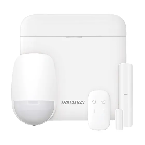 [040107] [DS-PWA48-Kit-WB(LA)] Hikvision - KIT de Panel de Alarma Inalámbrico 48 Zonas AXPRO 4G
