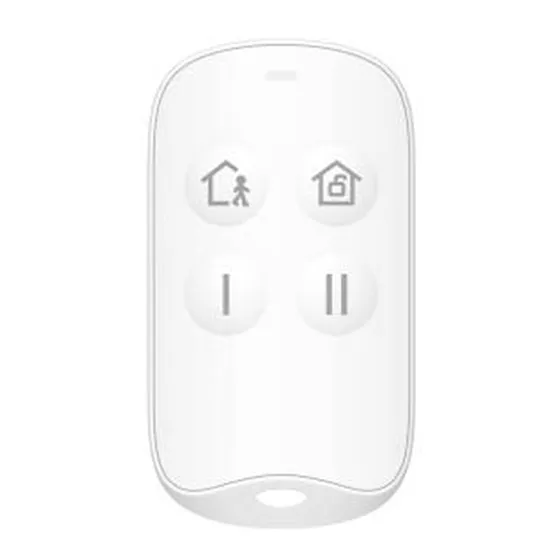 [040122] [DS-PKF201-WB(O-STD)] Hikvision - (AX HOME) Control Remoto para Armado y Desarmado Teclas con Funciones Programables
