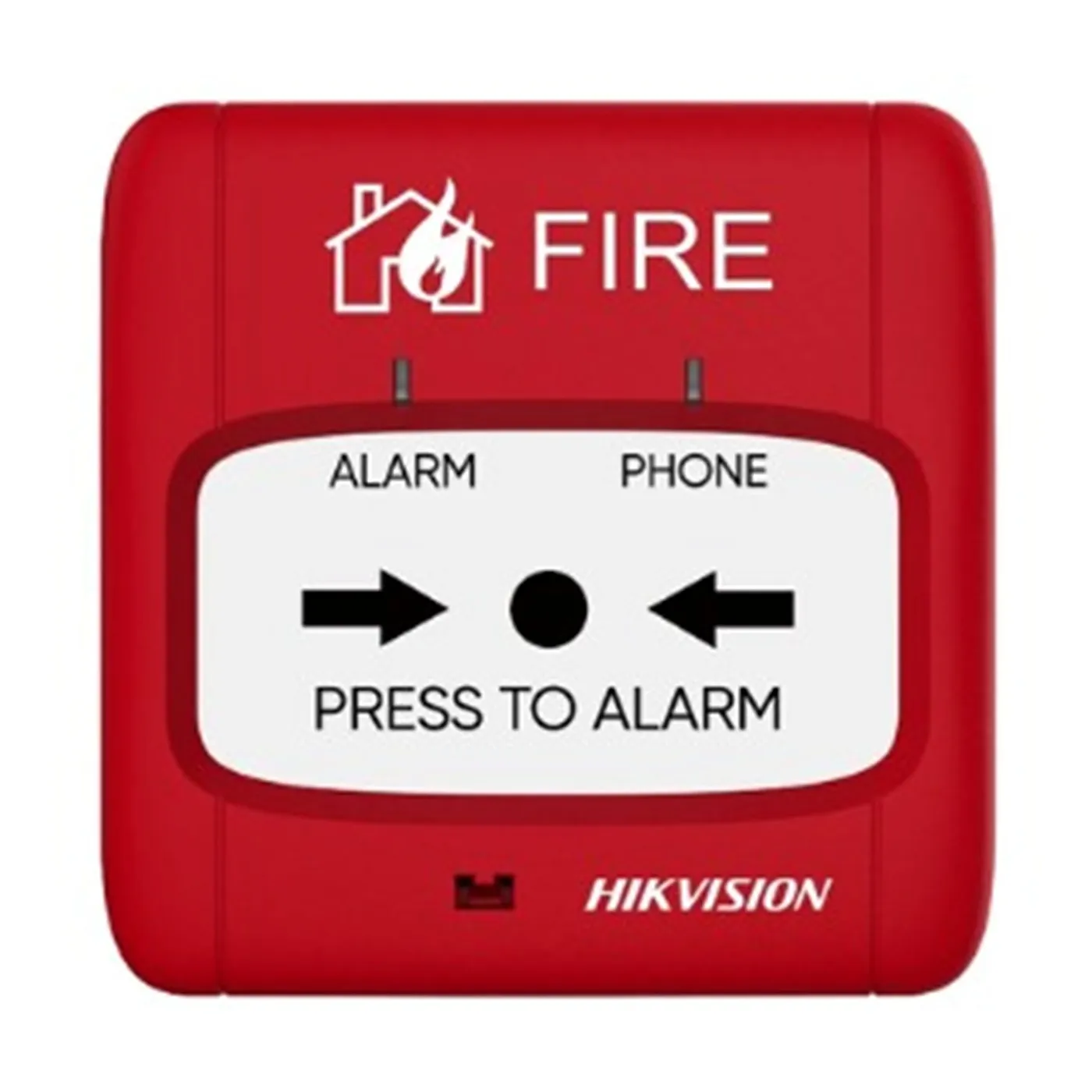 [040143] [HF-CMP1] Hikvision - Estación Manual de Incendio Convencional Conexión de 2 Hilos 24 VDC [HikFire]