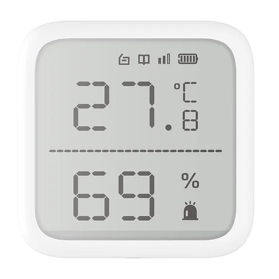 [040052] [DS-PDTPH-E-WB] Hikvision - Detector de Temperatura y de Humedad Inalámbrico Interior Rango de Detección -35°C hasta 99°C