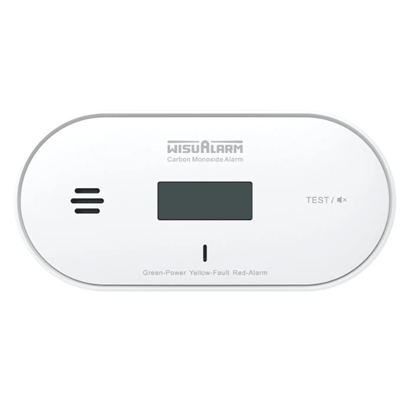 [040204] [DHI-HY-GC30A-R8] Dahua - Alarma Detector de Monóxido de Carbono Inalámbrico Interconectado Sensor Electroquímico de CO de Alto Rendimiento para una Detección Precisa de Fugas de Monóxido de Carbono Pantalla retroiluminada [WisuAlarm]