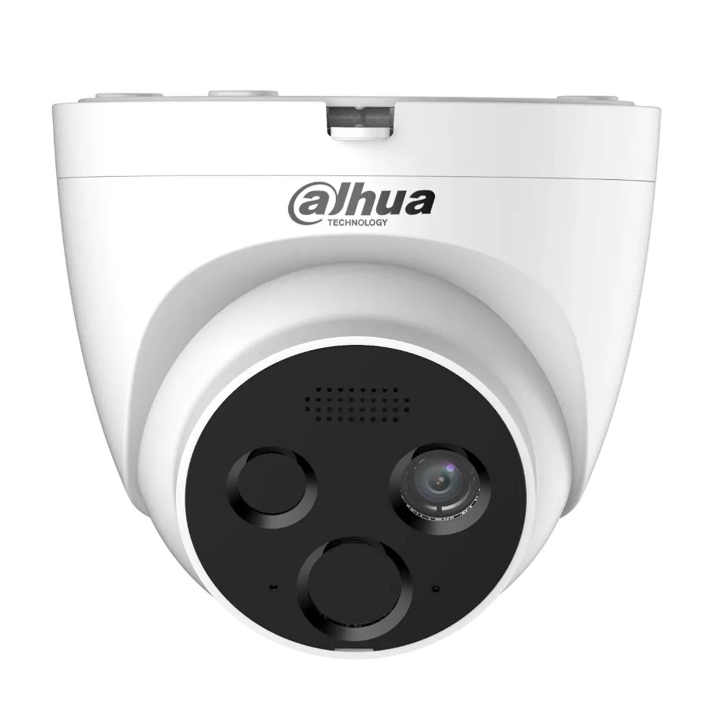 [040217] [DHI-HY-FT121LDN] Dahua - Cámara IP con PoE de Detección de Llama Análisis Térmico Luz Estroboscópica Audio e Intercomunicador Remoto Compatible con GB/T 28182 y ONVIF IP66