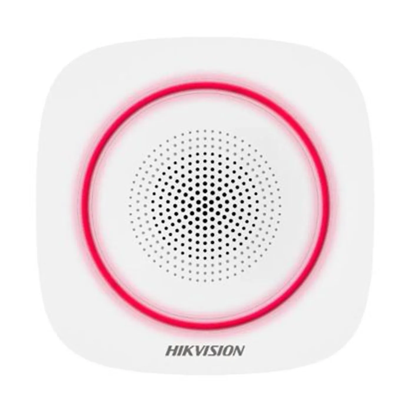 [040225] [DS-PS1-I-WB(B)(O-STD)/Red] Hikvision - Sirena Inalámbrica Interior 110 dB AXPRO