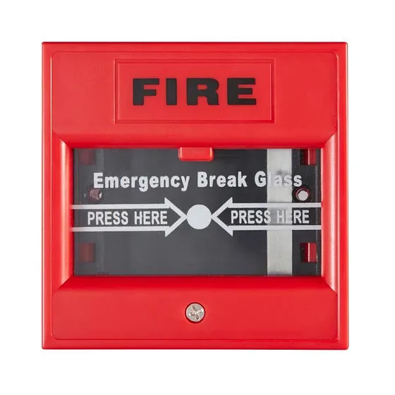 [040227] [DS-K7PEB] Hikvision - Botón de Salida de Emergencia Color Rojo con Leyenda "FIRE" Interior NO/NC