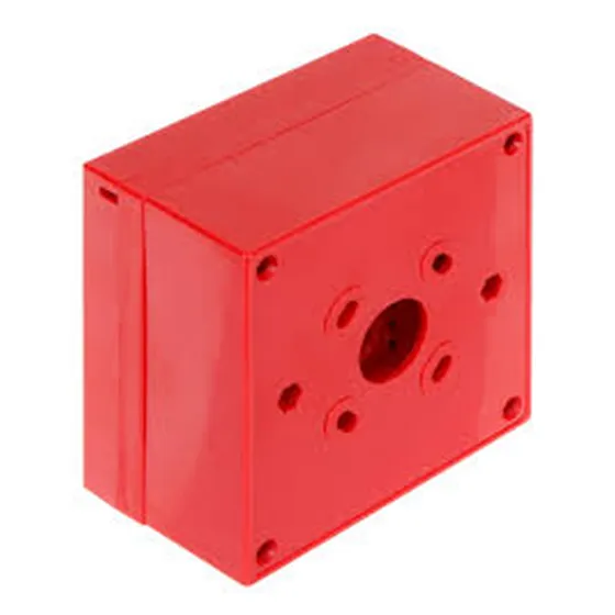 [040227] [DS-K7PEB] Hikvision - Botón de Salida de Emergencia Color Rojo con Leyenda "FIRE" Interior NO/NC