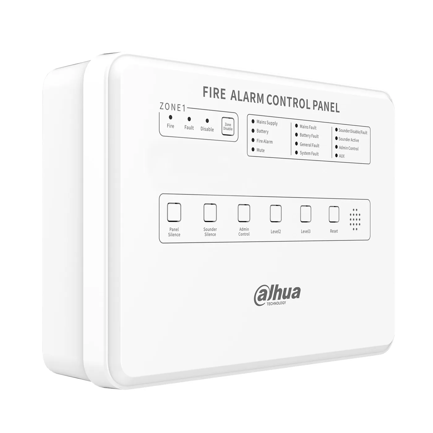 [040233] [DHI-HY-CFP2002D] Dahua - Panel de Control de Alarma Contra Incendios Convencional de 2 Zonas Interfaz Ethernet Interfaz RS-485 Alimentación principal de 100 VCA a 240 VCA [Convencional]