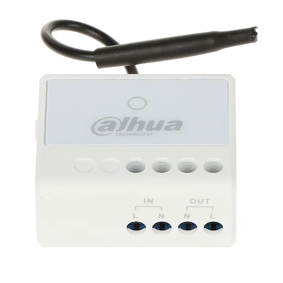 [040173] [DHI-ARM7012-W2] Dahua - Interruptor Inalámbrico 1 Salida de Relevador NO/NC de 100–240 VAC Max 13 A Entrada de 100-240 Vca 50/60 Hz Comunicación Estable Detector de Interferencias Indicador de Estatus Frecuencia 433MHz