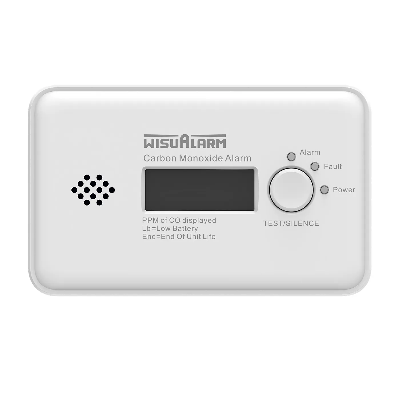 [040299] [DHI-HY-GC20C] Dahua - Detector de Monóxido de Carbono Autónomo con Sensor Electroquímico Figaro Batería de Litio de 10 Años de Duración Alarma Acústica de 85 dB a 3 Metros Indicadores LED de Estado de Funcionamiento Certificación EN 50291-1:2018