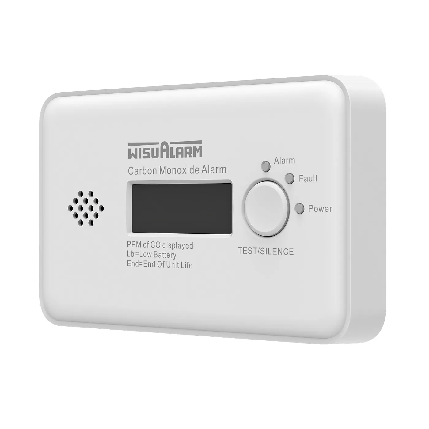 [040299] [DHI-HY-GC20C] Dahua - Detector de Monóxido de Carbono Autónomo con Sensor Electroquímico Figaro Batería de Litio de 10 Años de Duración Alarma Acústica de 85 dB a 3 Metros Indicadores LED de Estado de Funcionamiento Certificación EN 50291-1:2018