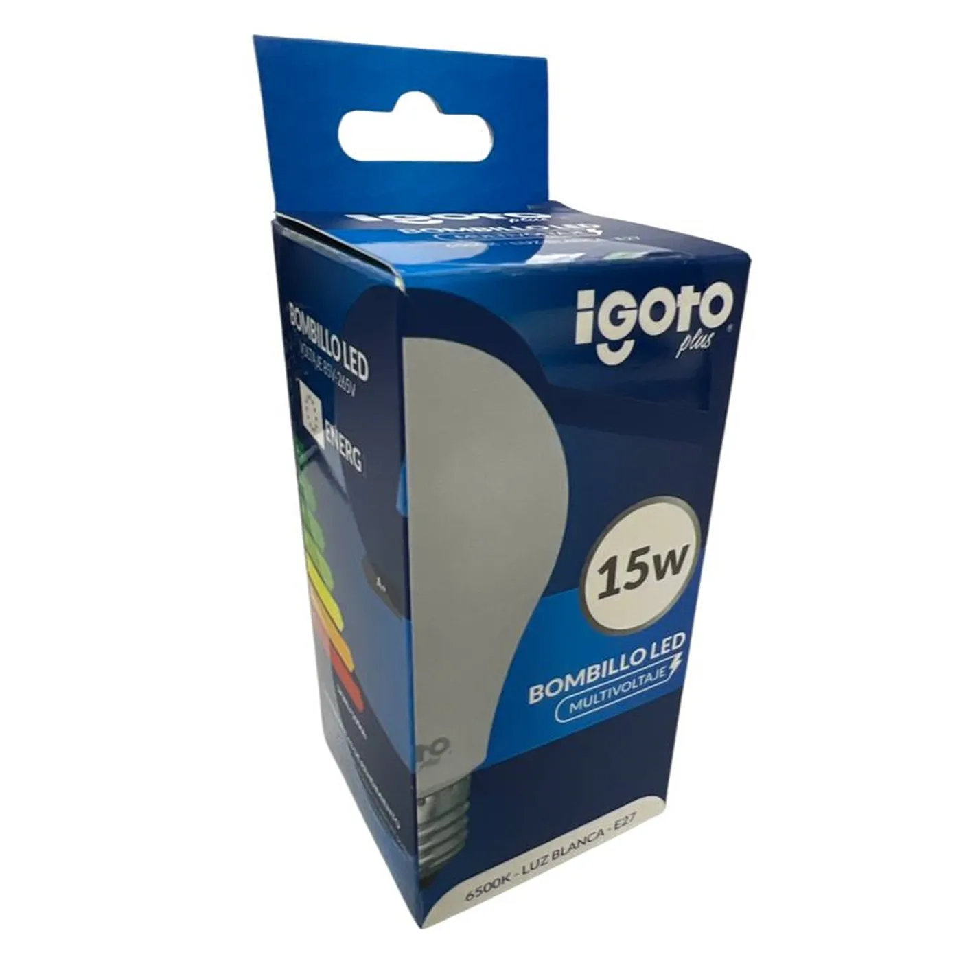 [050162] [IG-BL15W] Igoto - Bombillo LED Bulbo 15W 6500K Luz Fria Rosca E27