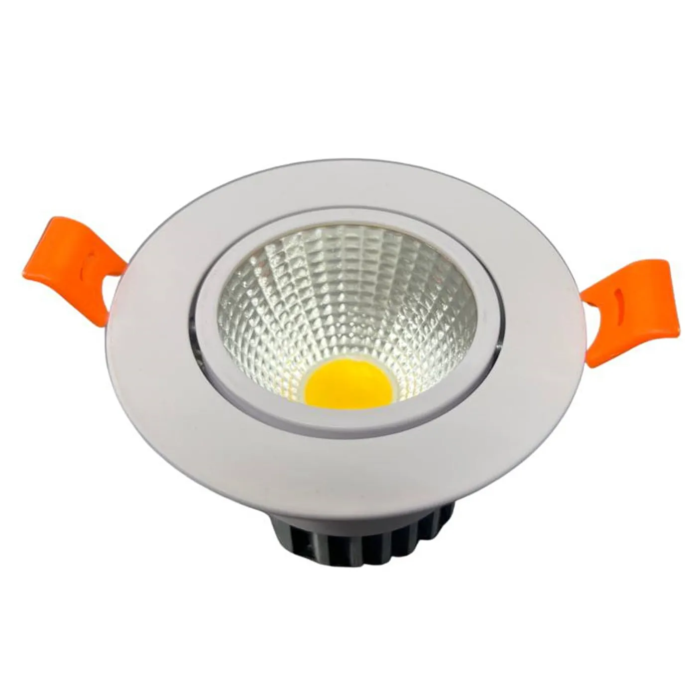 [050190] Lampara LED 12W 3000K Luz Calida Redonda Empotrar XTD-12-AMA Littman