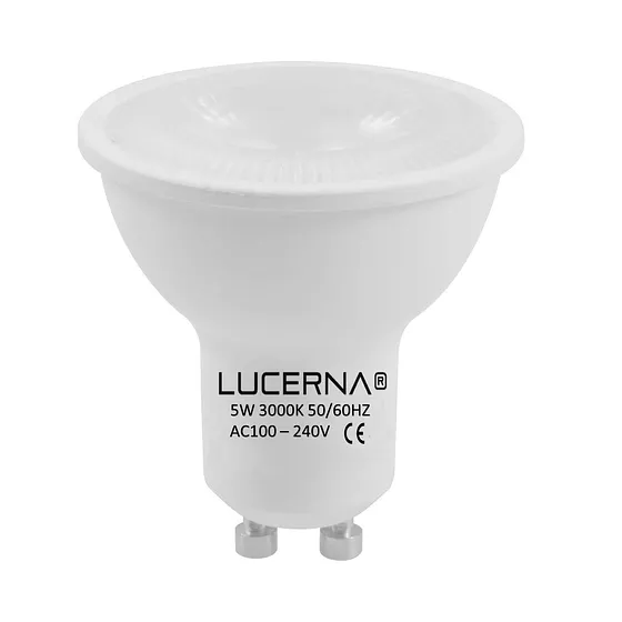 [050245] [5W-GU10-3K] Lucerna - Bombillo LED GU10 Dicroico 5W 3000K Luz Calida Socate GU10