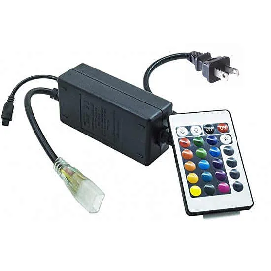 [050258] [CONT-LED-RGB] Lucerna - Controlador RGB Cinta LED [Transformador + Control]