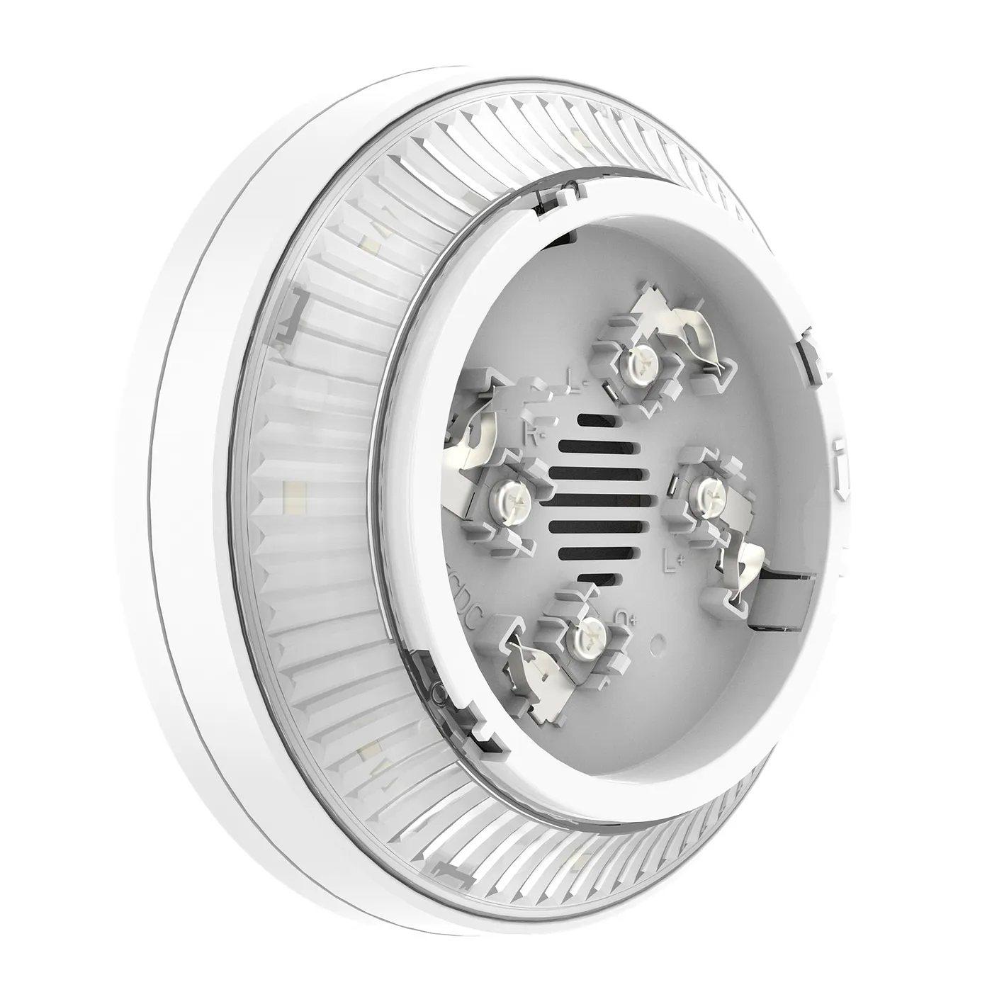 [040244] [DHI-HY-SSDZ] Dahua - Base con Sirena y Estrobo para Detectores de Incendio Direccionable Sistema de Dos Hilos Sin Polaridad Nivel Sonoro de 60 dB a 3 Metros Iluminación de 58 Lux Voltaje de Operación de 16 VCC a 28 VCC Consumo... [WisuAlarm]