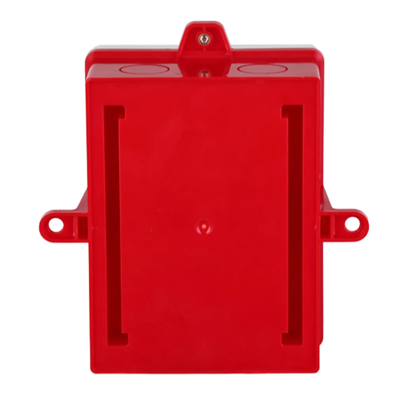 [040268] [DH-HY-HSG01] Dahua - Caja Estanca para Sirena con Estrobo Grado de Protección IP65 Material ABS Instalación de Montaje en Pared Color Rojo Dimensiones 150 mm × 170 mm × 89 mm Compatible con Sirenas Estroboscópicas DHI-HY-1500 y DHI-HY-C151