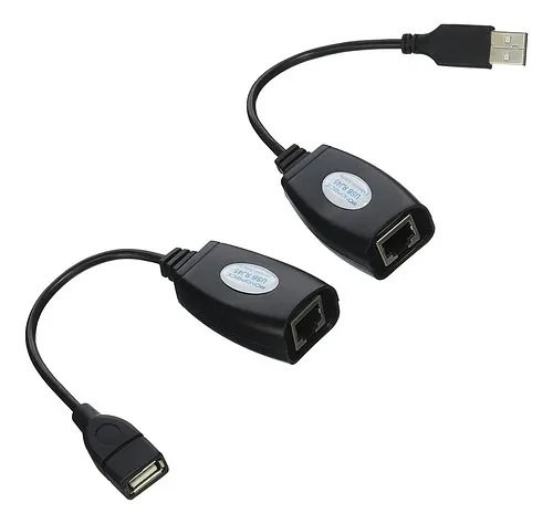[060030] Extensor USB a RJ45 Pasivo [45 Metros]
