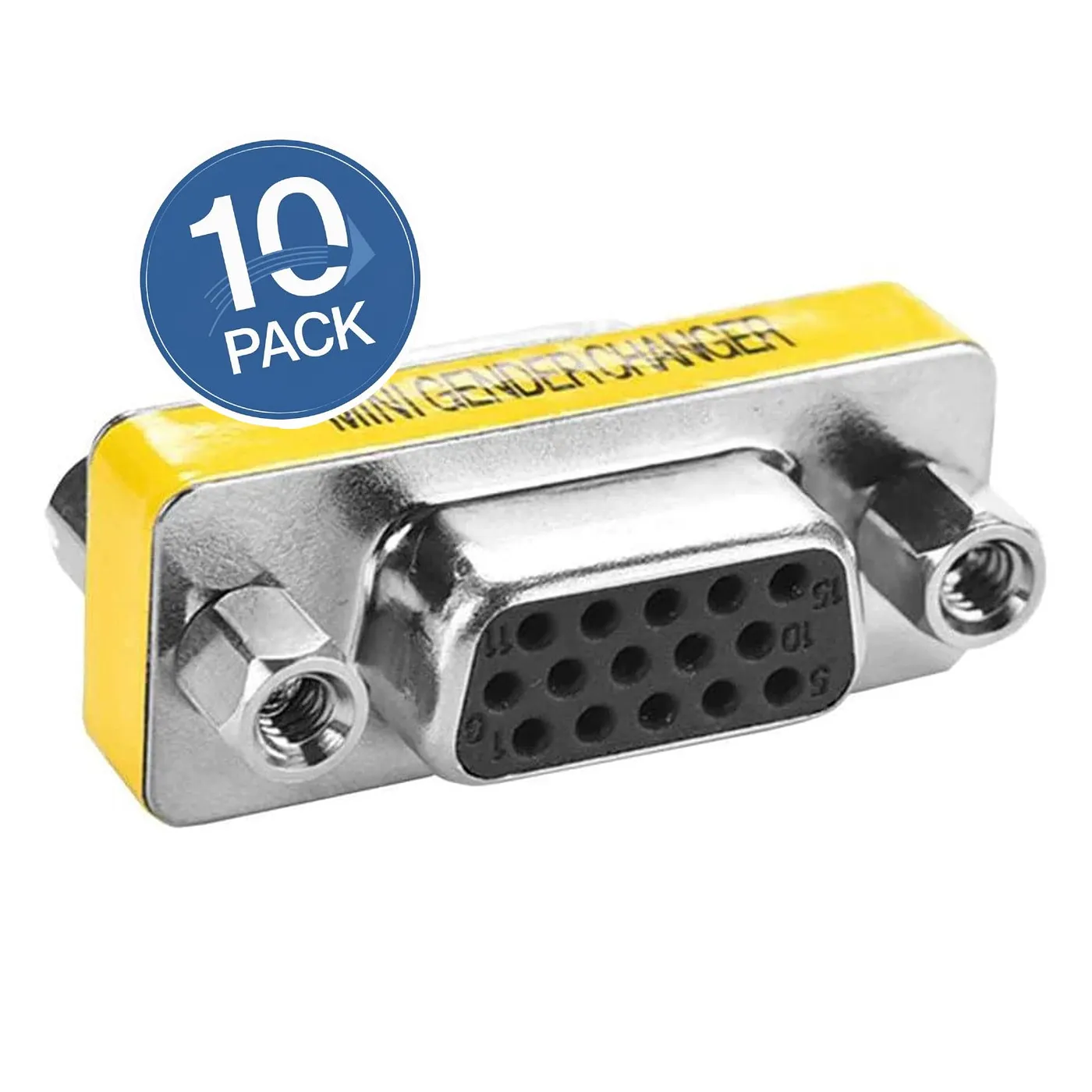 [060046] Union VGA-H Doble 15PIN [10 Unidades]