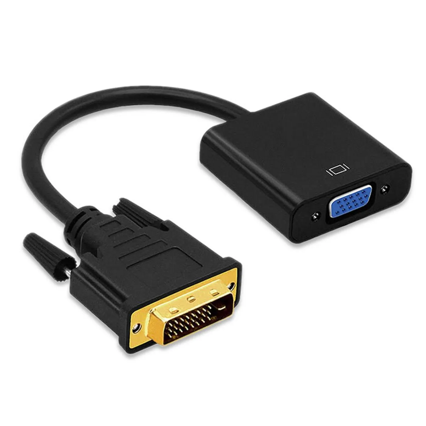 [060120] [ADA043] Adaptador DVI-D 24+1 Macho a VGA-H