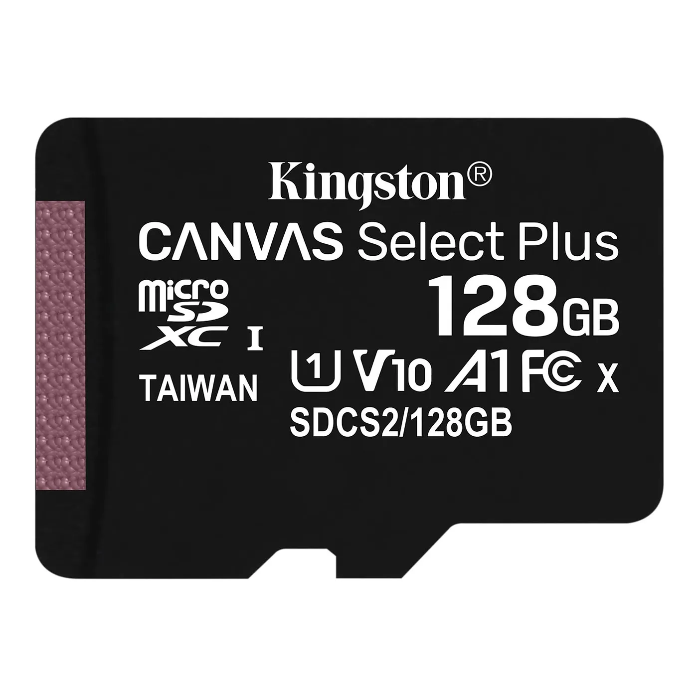 [060159] [SDCS2/128GB] Kingston - Tarjeta de Memoria Micro SD 128GB Canvas Select Plus 100MB/s UHS-I Clase 10