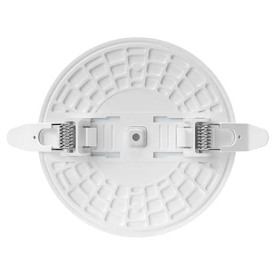 [050484] [DUL-1053AB] DuraLED - Lampara Panel LED 36W 3000K Luz Calida Redonda Empotrar Infinity [Sin borde]