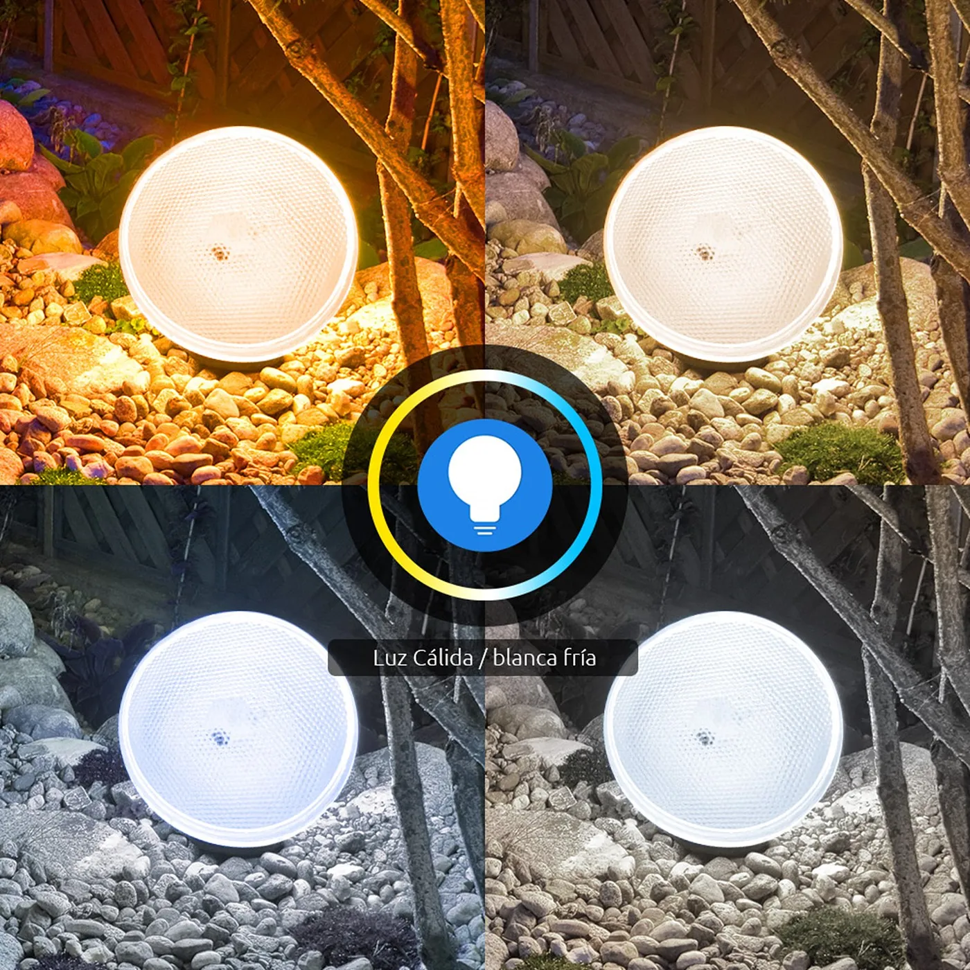 [050659] [NHB-W410] Nexxt Home - Bombillo LED 10W Blanco Regulable [2700 a 6500K] Inteligente 110V PAR38 WiFi