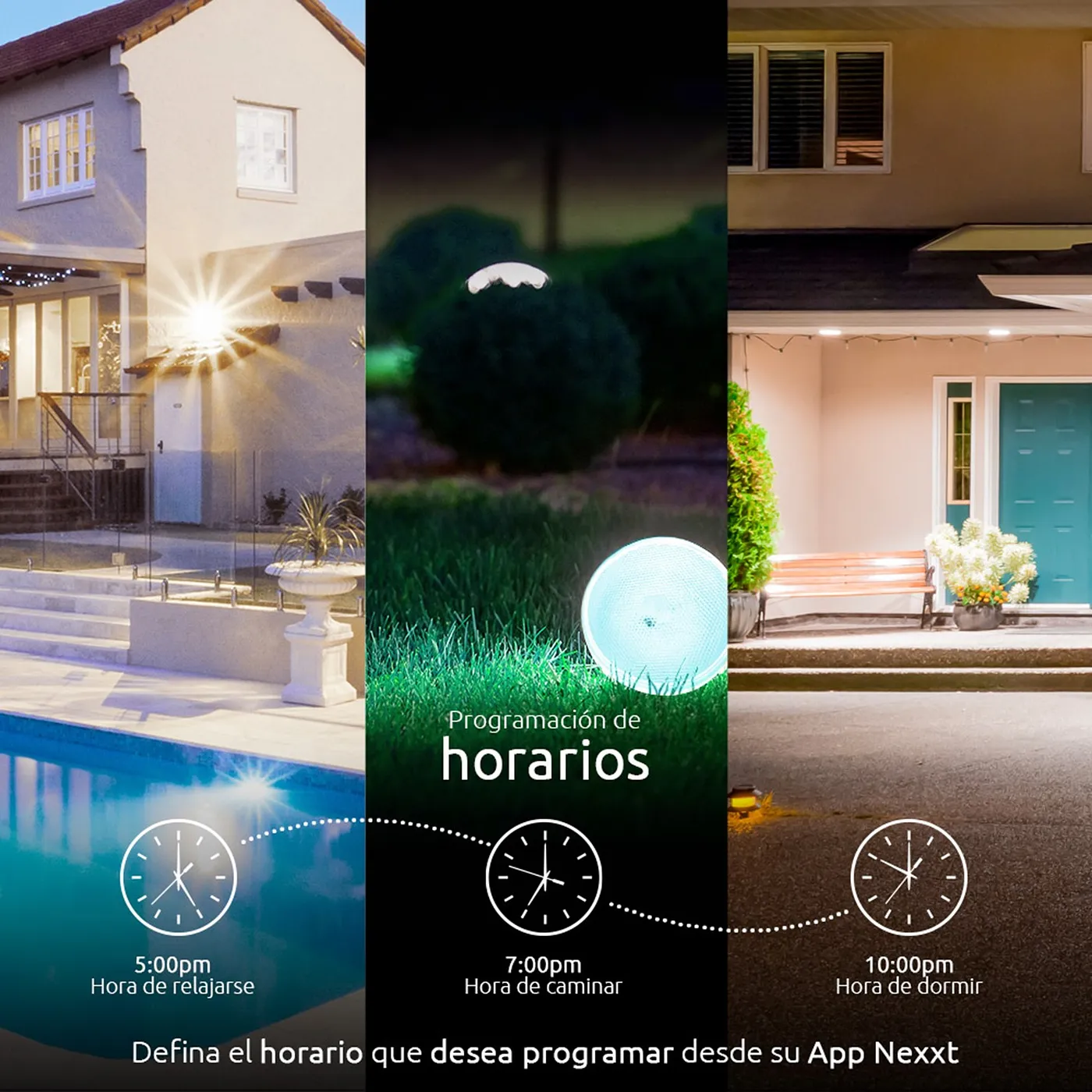[050659] [NHB-W410] Nexxt Home - Bombillo LED 10W Blanco Regulable [2700 a 6500K] Inteligente 110V PAR38 WiFi
