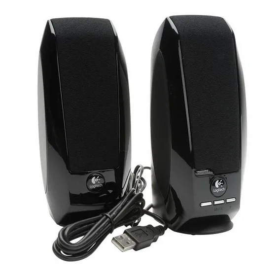 [060444] [S150] Logitech - Cornetas Multimedia 2.0 Entrada USB 1.2W RMS 980-000028